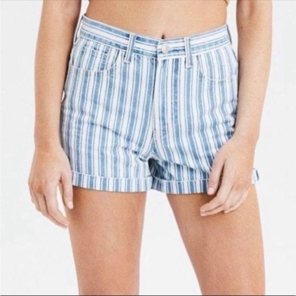 American Eagle Outfitters Denim Mom Shorts - Picture 2 of 8